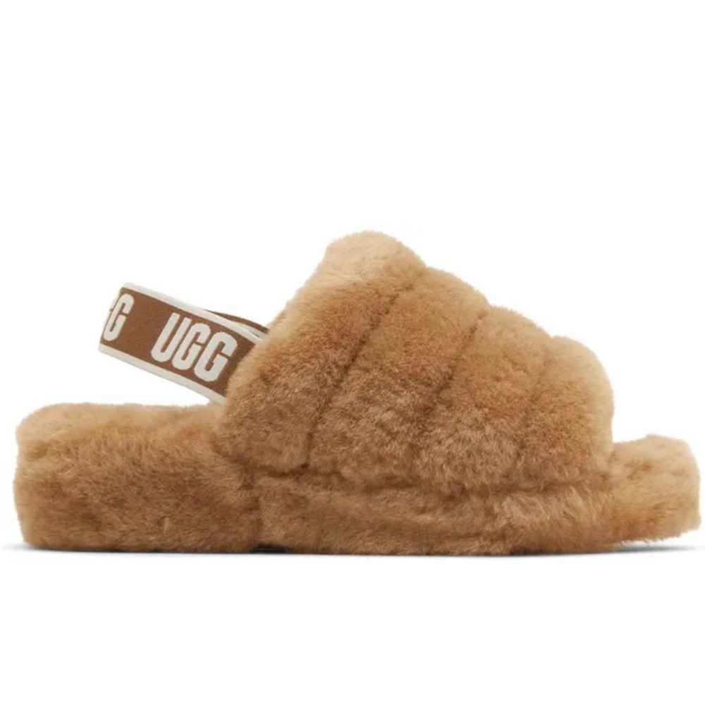 Ugg-Fluff Yeah Slippers
Never Worn. Size 12. good for size 11 too!
